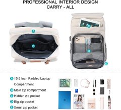 Backpack for School College Casual Daypacks with USB Charging Port
