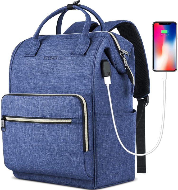 Custom Color Backpack for Travel 15.6' with USB Charging Port