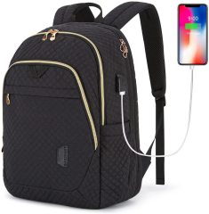 Custom Color Backpack Travel Business School with USB Charging Port 15.6'