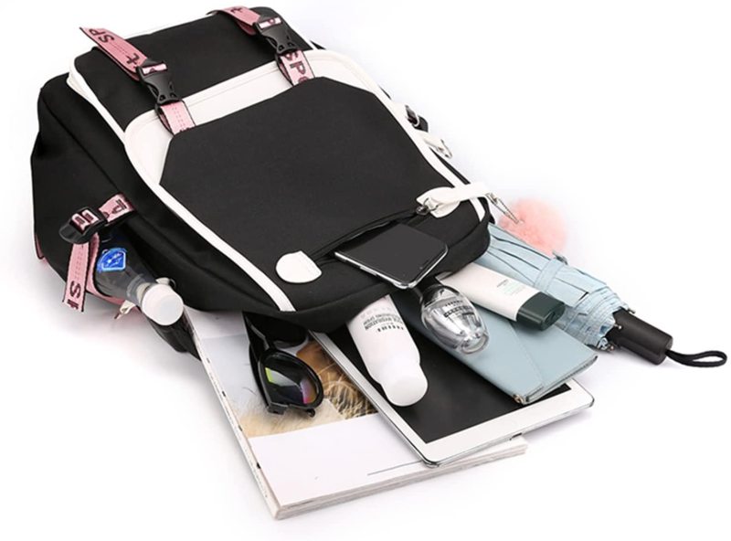 Backpacks for Girls USB Charging Bookbag Cute Backpacks for Teen Girls