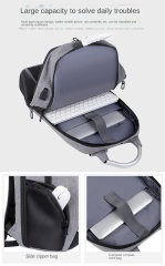Anti-Theft Backpack Large Capacity Waterproof and USB Charging