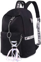 Teen Girl School Backpack USB Charging Port 16' Laptop Bag