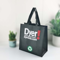 Laminated Logo Printing Non-Woven Fabric Fashion Shopping Bags