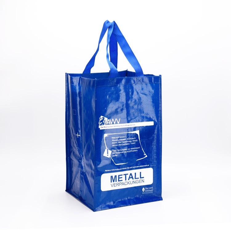 Custom Logo Printed Promotional Colorful Shopping PP Non-Woven Bag with Zipper