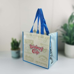 Laminated Logo Printing Non-Woven Fabric Fashion Shopping Bags