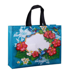 Printed Colorful Tote Shopping Non-Woven Bag High-Quality Custom Logo Bag Polyester