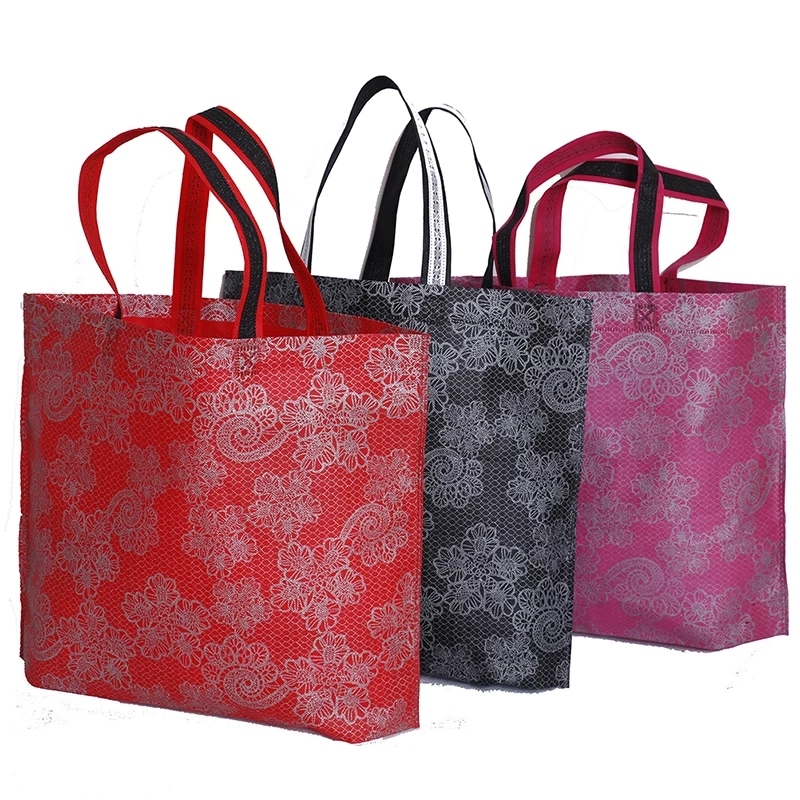 Eco-Friendly Recyclable Customized Print Non-Woven Shopping Bag