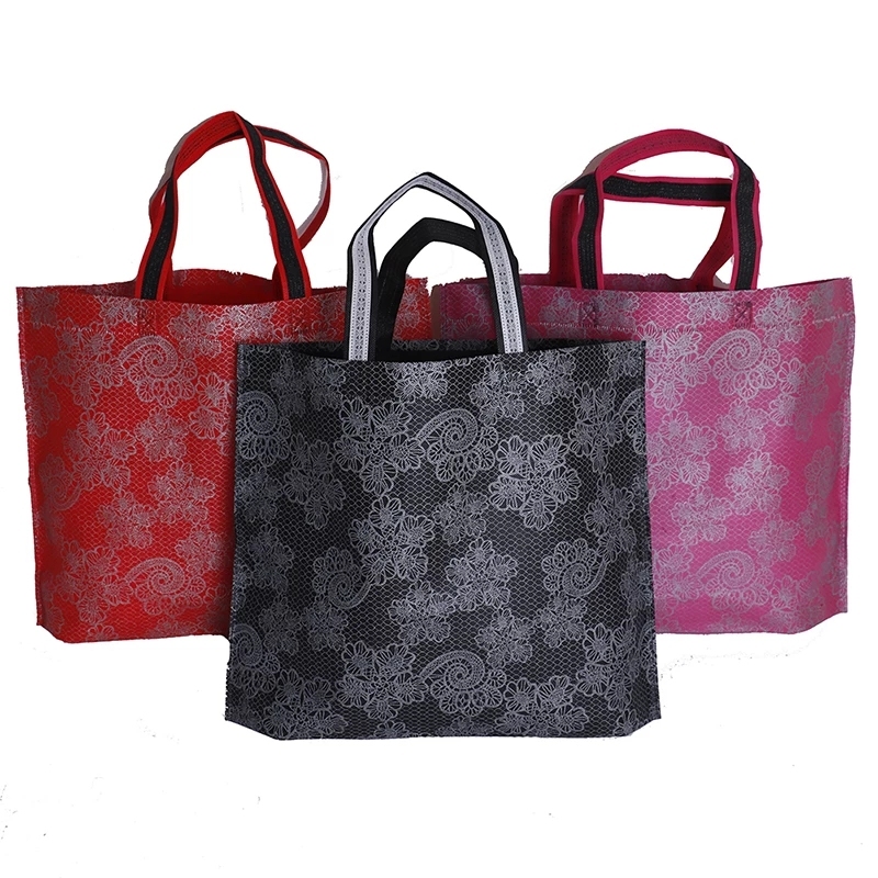 Eco-Friendly Recyclable Customized Print Non-Woven Shopping Bag