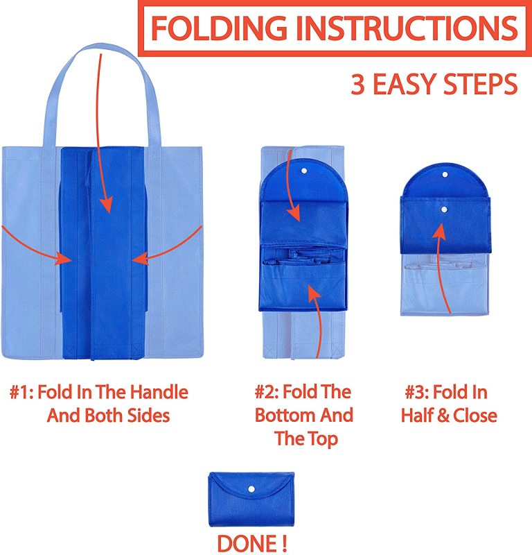 Reusable Printing Fabric High-Quality Custom Foldable Non-Woven Bag