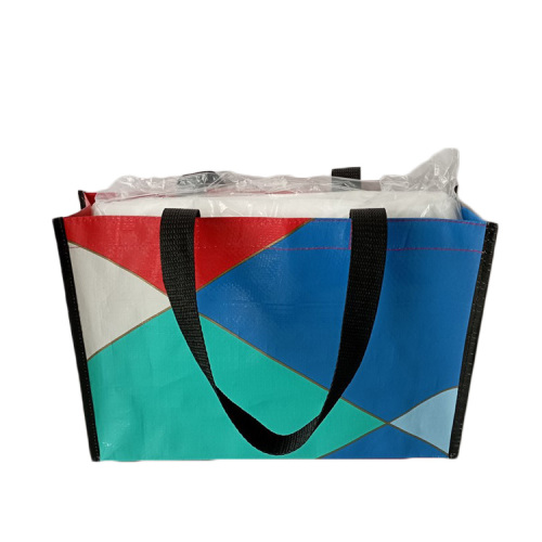 Fashion Reusable Shopping Tote Bags Custom Logo Printed PP Non-Woven Bag