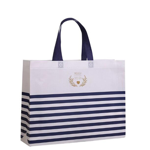 Printed Colorful Tote Shopping Non-Woven Bag High-Quality Custom Logo Bag Polyester