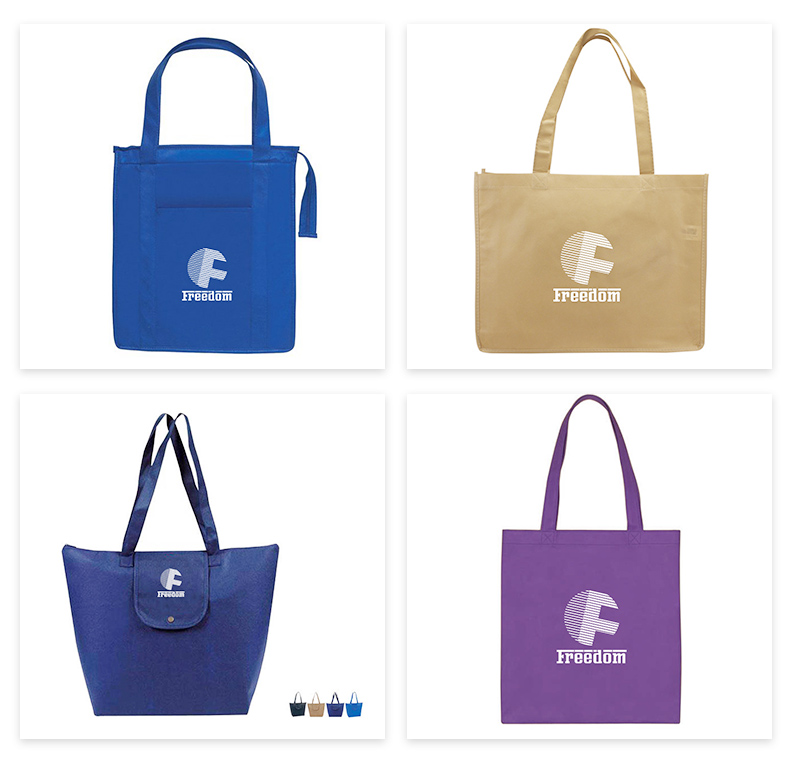 Shopping Bag Customzied Logo Non-Woven Bag Accept Customized Logo Customized Color Promotion Printing