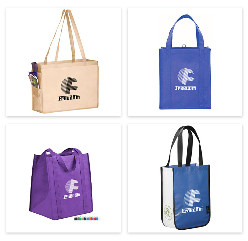 Shopping Bag Customzied Logo Non-Woven Bag Accept Customized Logo Customized Color Promotion Printing