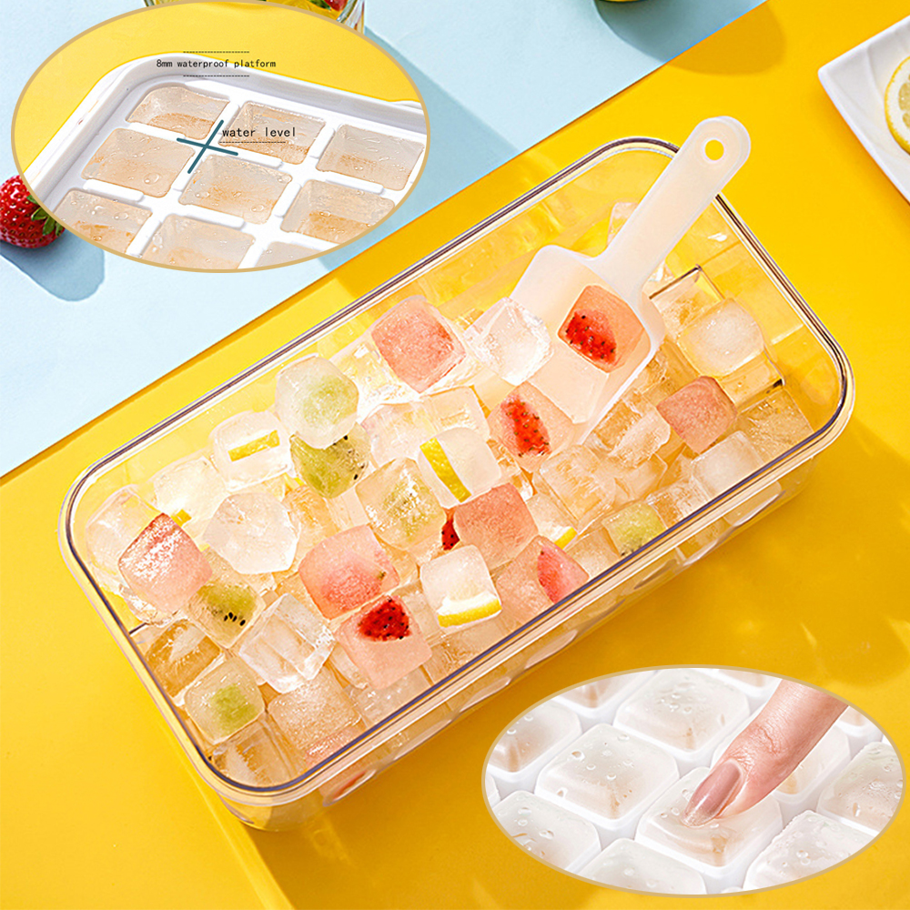 Block Ice Tray with Storage Bin - ApolloBox