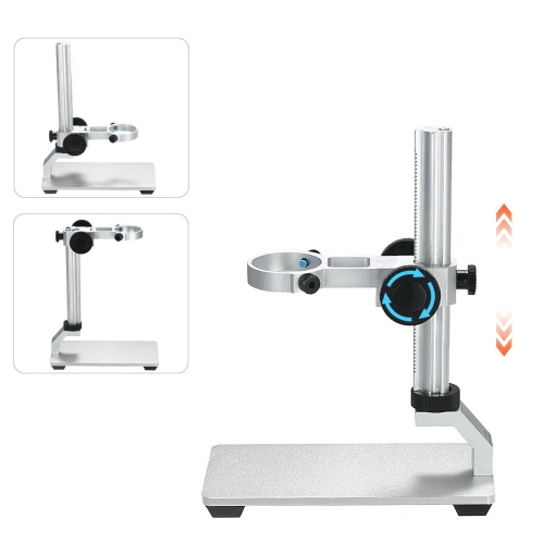 thumbnail image 2 of Microscope Aluminium Alloy Stand For USB Digital Microscope With Diameter 3.4cm Stage UP Down Support Table Stand For USB Digital Microscop 2 of 13