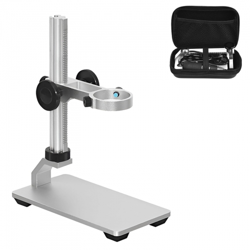 Microscope Aluminium Alloy Stand for USB Digital Microscope with Diameter 3.4cm Stage UP Down Support Table Stand for USB Digital Microscop