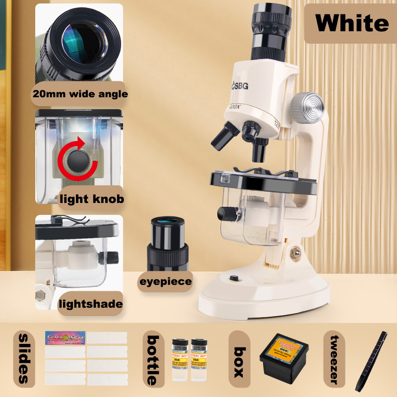 Ninyoon Large Eyepiece Microscope for Kids - Best Gift Kid Microscope ...