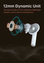 Top Quality Airoha 1536U Earbuds ANC BT5.0 with Noise Cancelling TWS Wireless Headphones Buds Wireless Earphone OEM Manufacturer