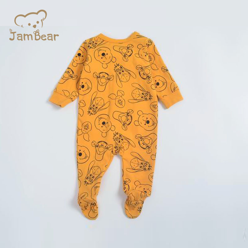 100% organic cotton baby romper jersey infant romper long sleeve baby clothes jersey baby footies infant zip onesie