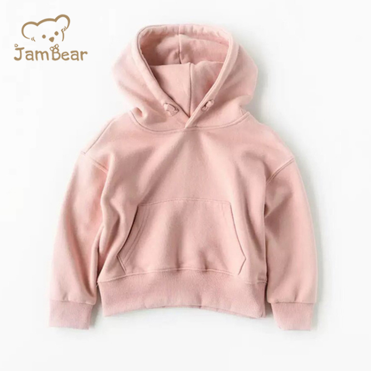 JamBear Organic printed baby hoodies Organic baby sweatshirt Hooded Organic cotton baby boy girl sweatshirt