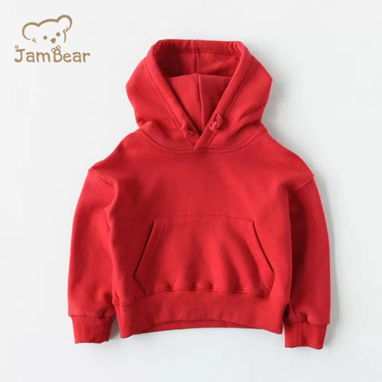 JamBear Organic printed baby hoodies Organic baby sweatshirt Hooded Organic cotton baby boy girl sweatshirt