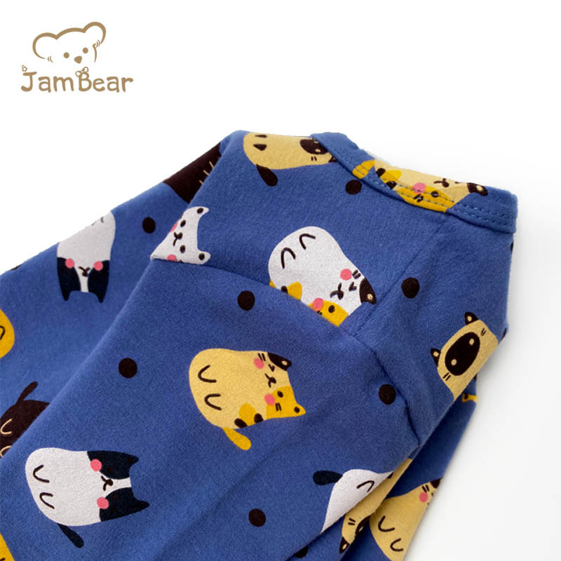 JamBear children Loungewear organic cotton toddler pyjama bamboo pyjamas Eco-friendly baby sleepwear kids pajamas set