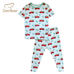 JamBear children Loungewear bamboo toddler pyjama bamboo pyjamas Eco-friendly baby sleepwear baby pyjamas set