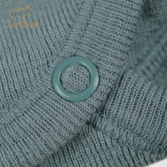 Organic cotton baby bodysuit rompers sustainable long sleeve organic bodysuit eco friendly toddler bodysuits