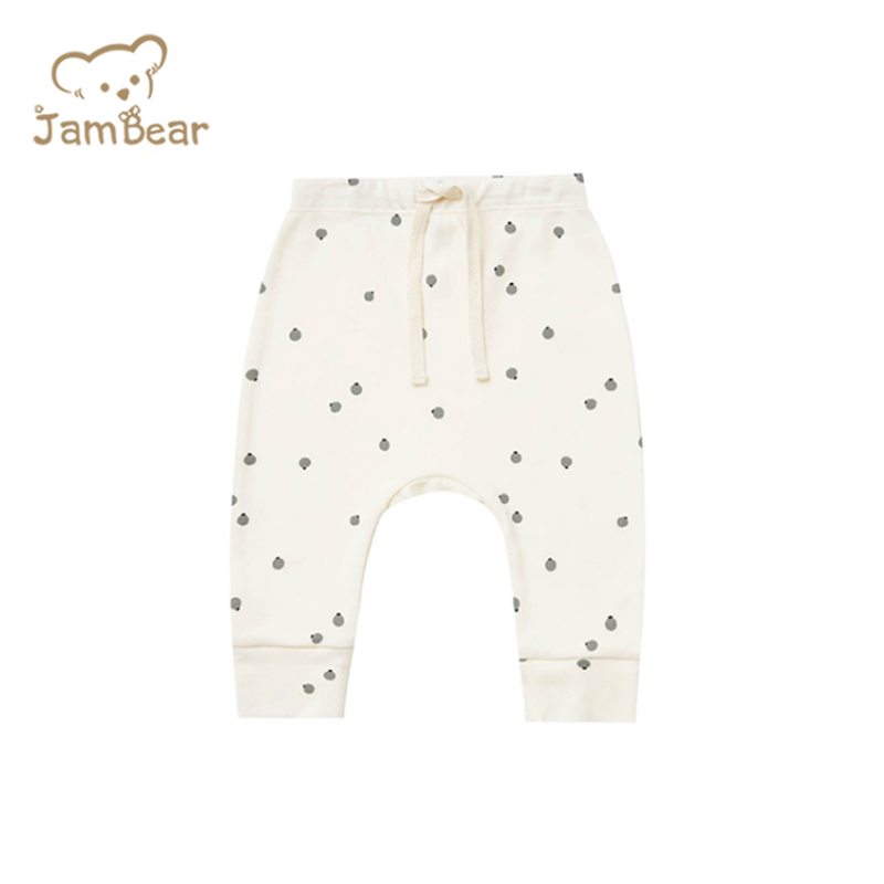 JamBear Organic baby jogging Short Pants Natural Organic Cotton toddler jogging sets eco friendly children Jogger pants