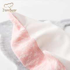 Jambear Baby Bibs Customizable Bibs Cute Chick Style 100% Cotton OEM Service Snap Button Eco-friendly Washable Printed Support bib