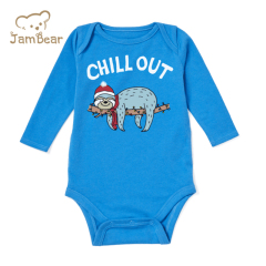 Organic cotton long sleeve bodysuit sustainable baby bodysuit eco friendly toddler onesie pajamas cotton baby clothes