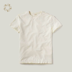 Hemp Men T-Shirt heavy weight soft cotton tee organic cotton heavy weight t shirt Men's Blank Tee soft jersey knit tee