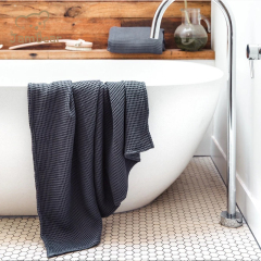 JamBear Organic Neutral Baby Swaddle Organic bamboo Waffle baby towel Eco friendly Multipurpose Bathroom Towel