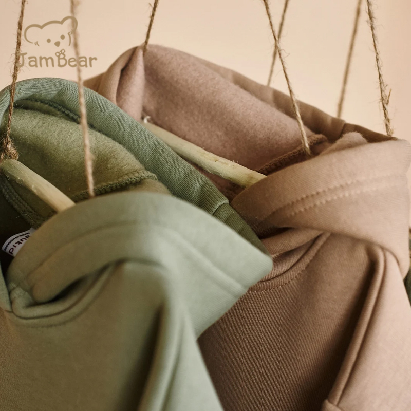 Organic cotton toddler hoodie eco friendly toddler girl hoodies sustainable blanket hoodie baby