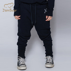 Organic cotton sweatpants printed eco friendly children Jogger pants sustainable kids sweatpants kids jofgger pant