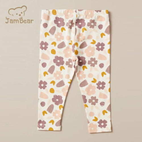 Print baby organic cotton leggings sustainable eco friendly organic leggings organic baby leggings baby pant