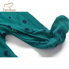 100% organic cotton rib baby romper ribbed infant onesie long sleeve ribbed baby clothes ribbed infant zip onesie