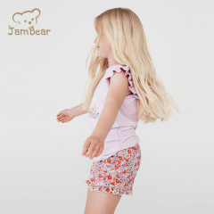 Organic bamboo two piece sleepers eco friendly kids bamboo pajama sustainable pajamas bamboo children kids pyjamas sleepwear