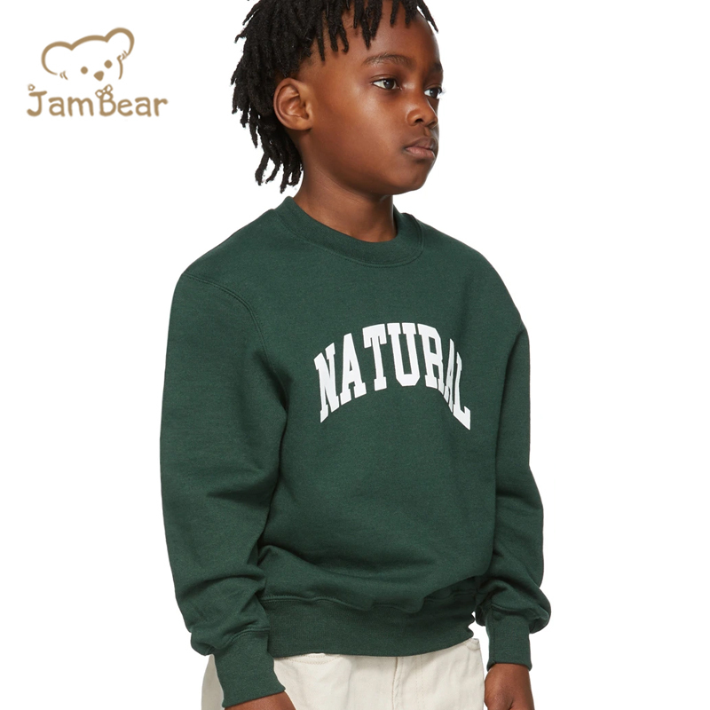 JamBear Organic Hoodie for Kids Toddler Hoodie cotton baby clothes hoodie sustainable Organic cotton baby boy sweatshirt
