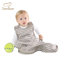 Jambear Organic cotton newborn sleep bag sleeveless baby sleeping sack cotton jersey sleepsack Basic Baby Sleeping Bag