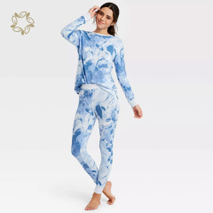 organic cotton home wear tie dye men loungewear organic pajama sets men pyjama Homewear Pajamas eco friendly nightwear for men