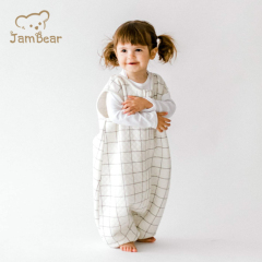 Jambear Organic cotton Sleeping Sacks for Toddlers Baby sleep Bag With Feet baby sleeping bag with slit legging