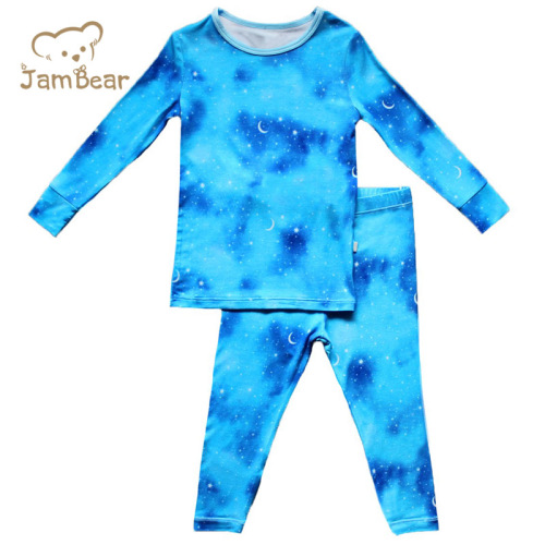 JamBear children Loungewear bamboo toddler pyjama bamboo pyjamas Eco-friendly bamboo baby sleepwear baby pyjamas set