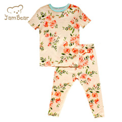 JamBear children Loungewear bamboo toddler pyjama bamboo pyjamas Eco-friendly baby sleepwear baby pyjamas set