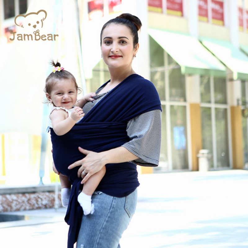 Jambear Organic baby sling carrier Organic Baby Clothes organic Bamboo newborn wrap sling Eco-friendly baby carrier