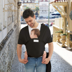 Jambear Organic baby wrap carrier sling Eco-friendly baby carrier wrap organic Bamboo baby wrap sling carrier