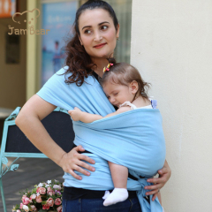Jambear Organic baby sling carrier Organic Baby Clothes organic Bamboo newborn wrap sling Eco-friendly baby carrier