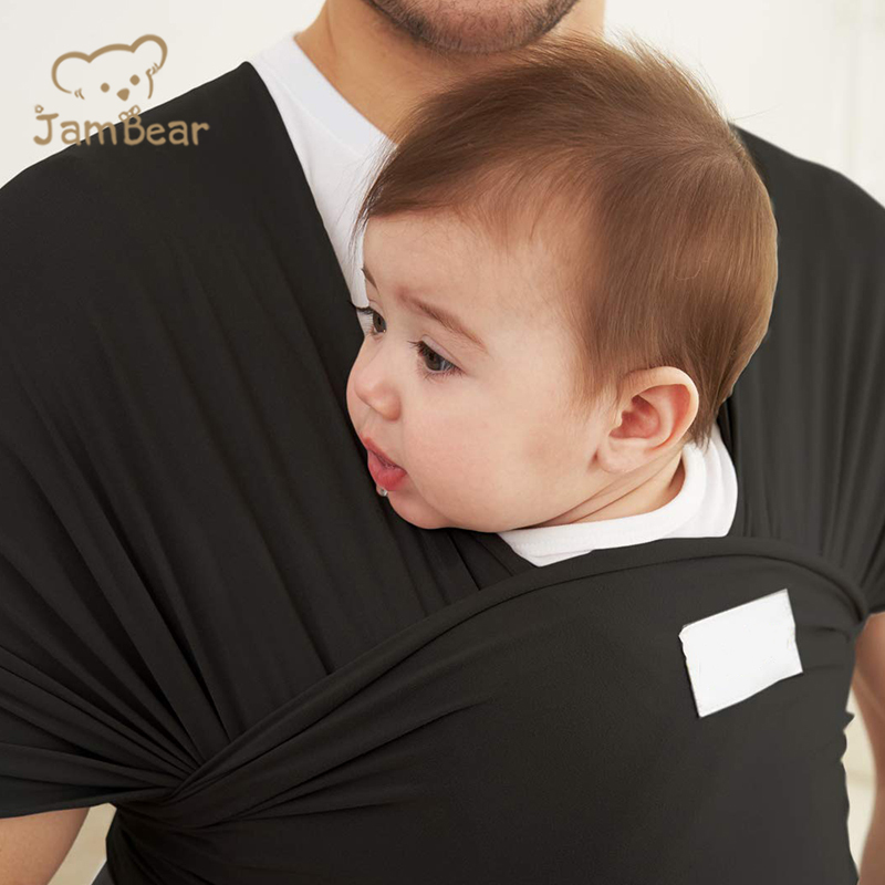 Jambear Organic baby wrap carrier sling Eco-friendly baby carrier wrap organic Bamboo baby wrap sling carrier