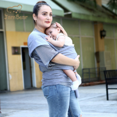 Jambear Organic baby sling carrier Organic Baby Clothes organic Bamboo newborn wrap sling Eco-friendly baby carrier