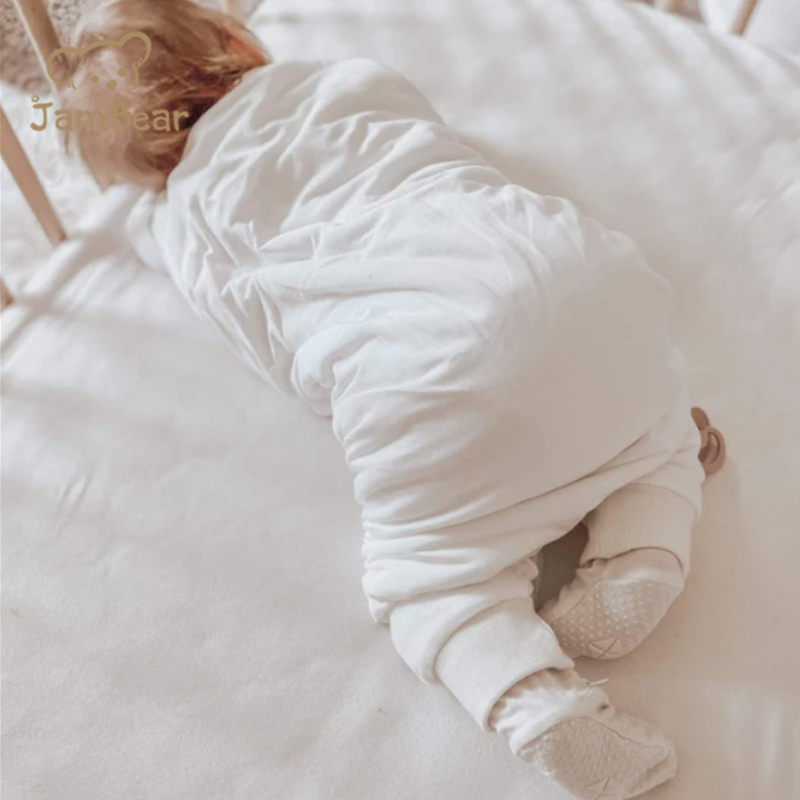 Organic cotton Sleeping Sacks for Baby sbaby sleeping bag with feet baby sleeping bag with slit legging